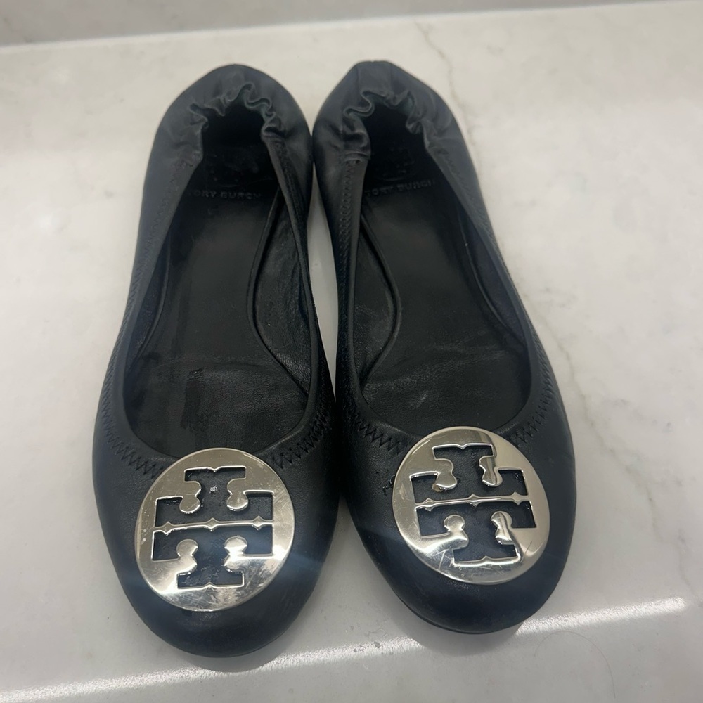Tory Burch Black with Silver